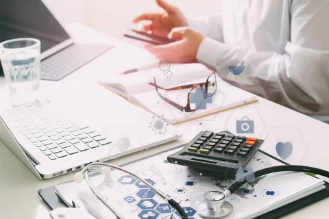 Medical billing expert reviewing patient claims